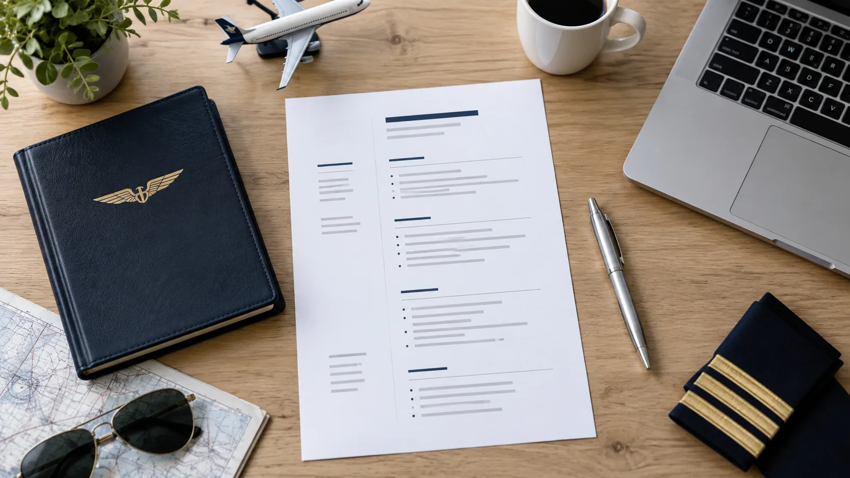 Pilot CV for Airline Applications: What to Include and What to Leave Out